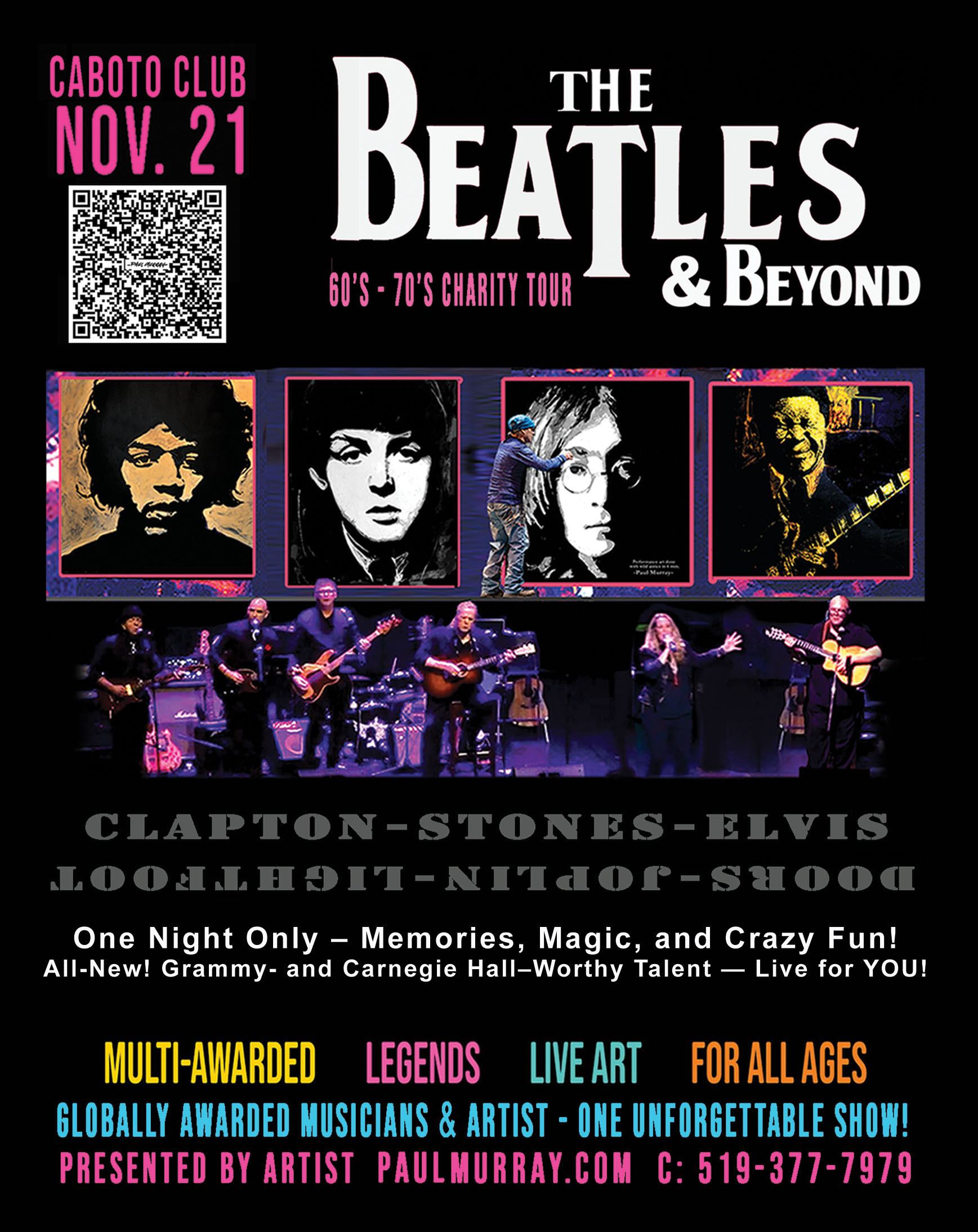 Beatles and Beyond 60's - 70's Charity Tour